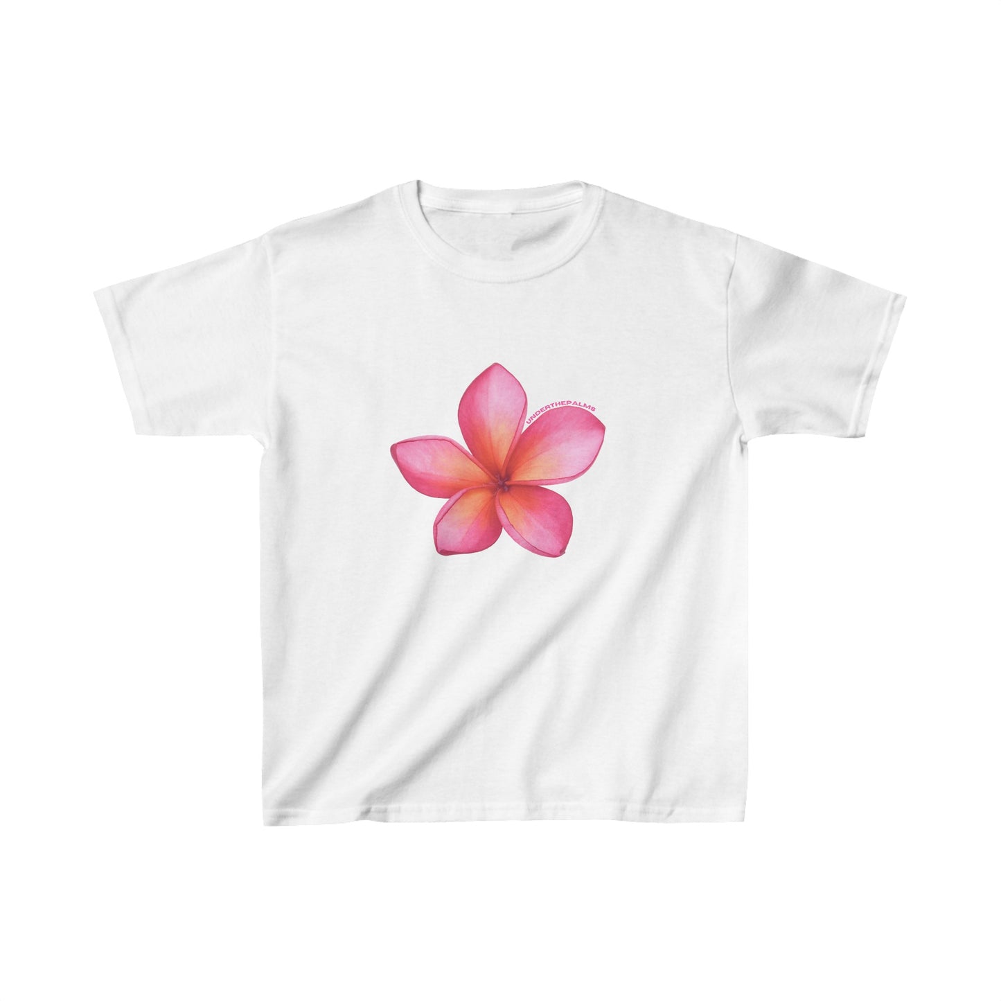 Single Frangipani Baby Tee