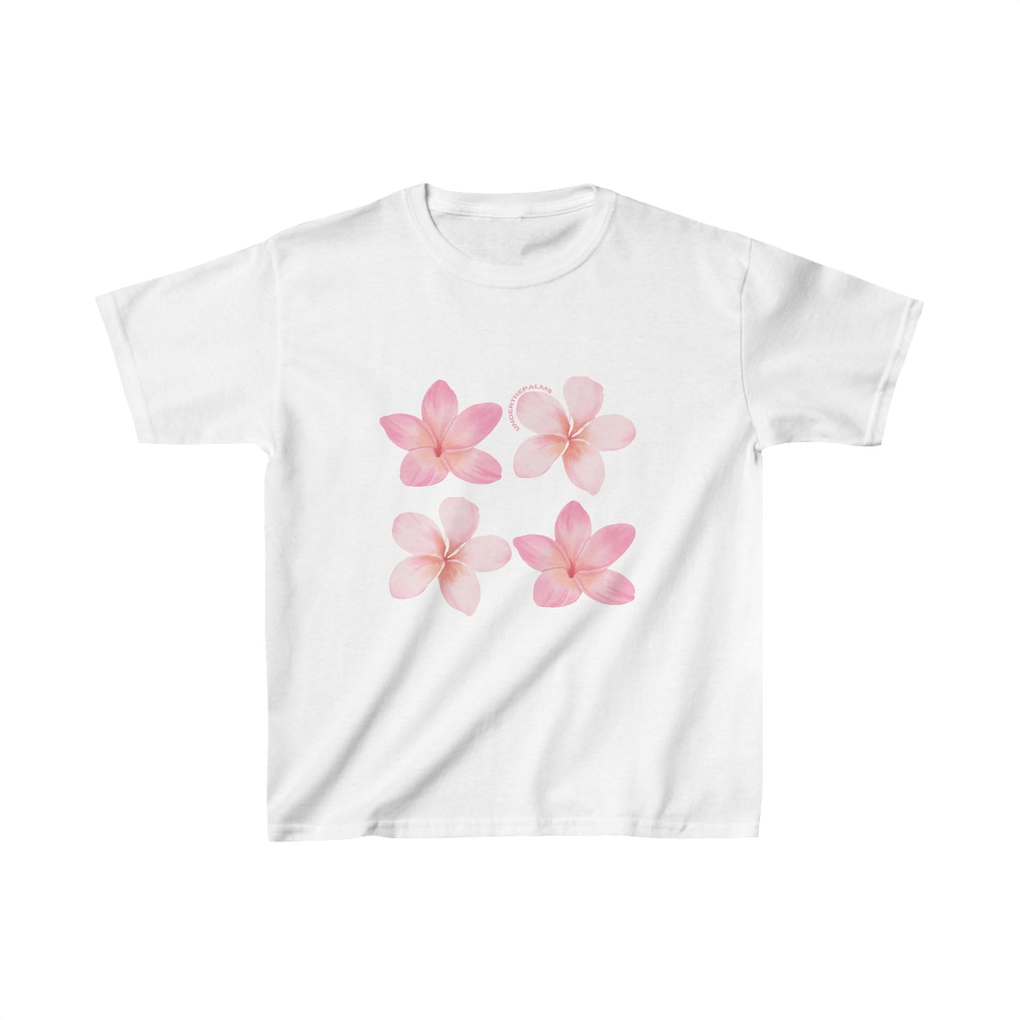Pink Frangipani Baby Tee