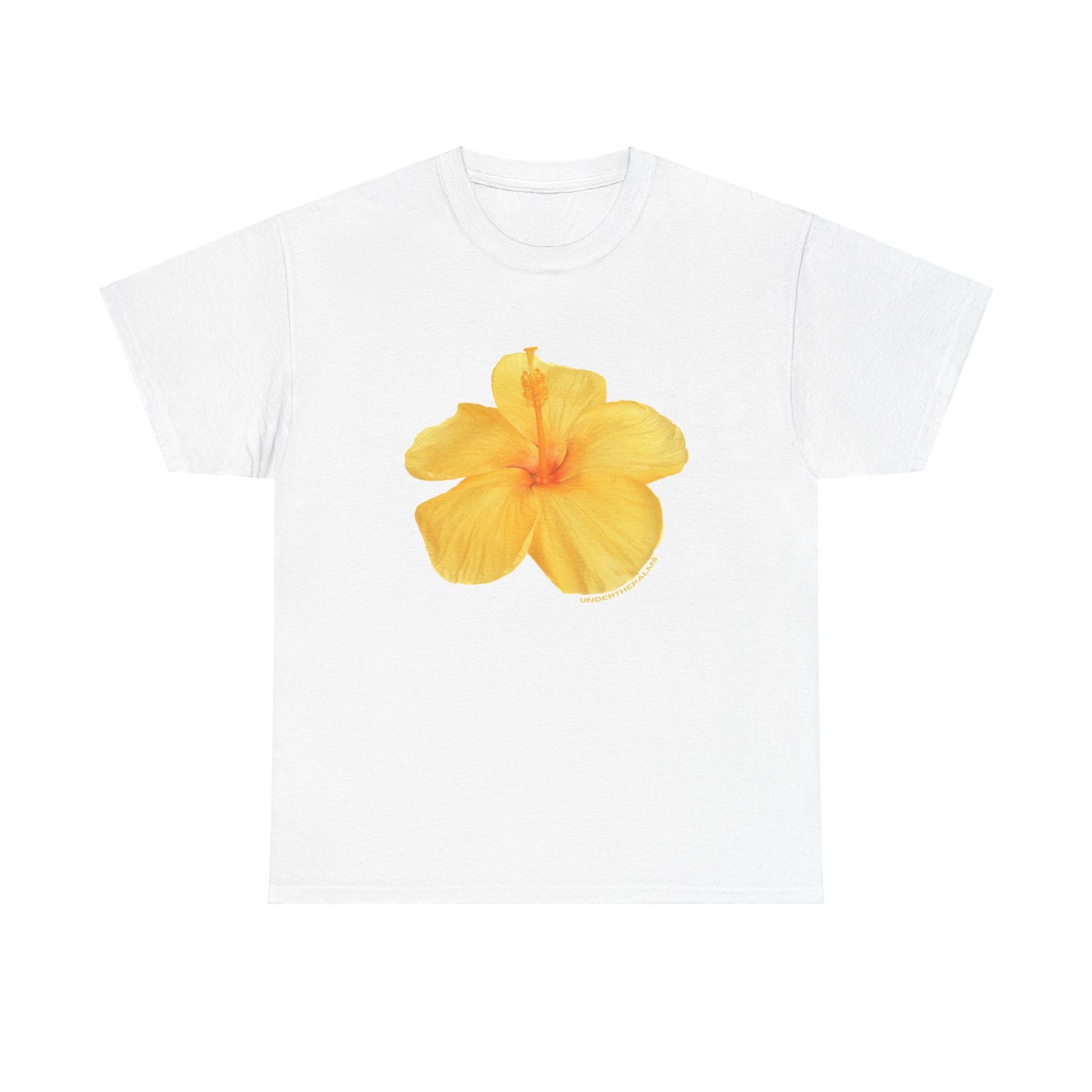 Yellow Hibiscus Regular Tee