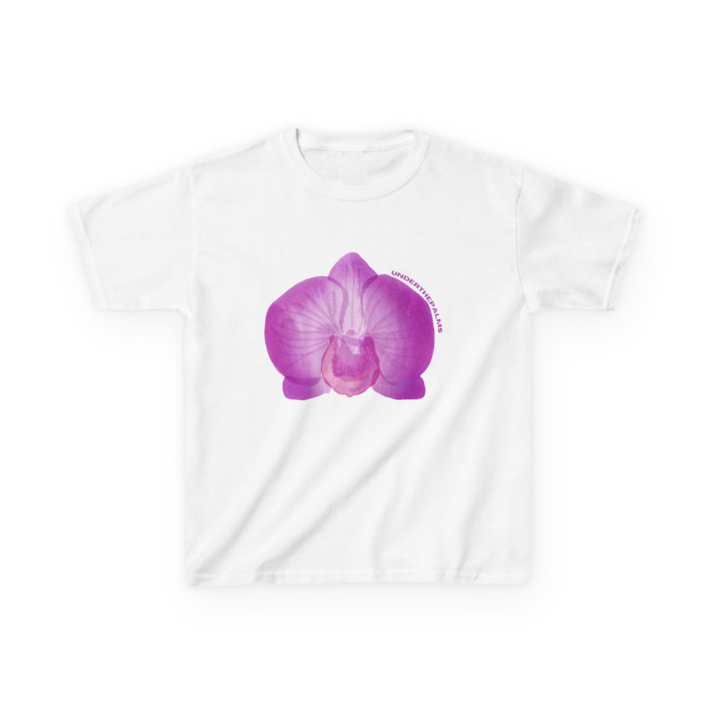 Purple Orchid Baby Tee